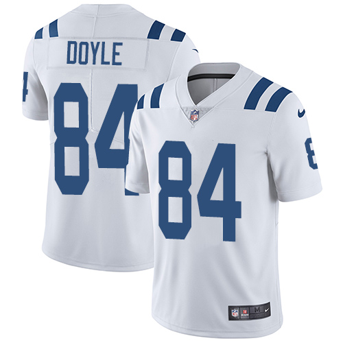 Indianapolis Colts #84 Jack Doyle White Youth Stitched Vapor Untouchable Limited Jersey Youth