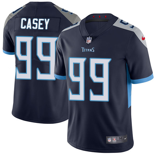 Tennessee Titans #99 Jurrell Casey Navy Blue Team Color Youth Stitched Vapor Untouchable Limited Jersey Youth