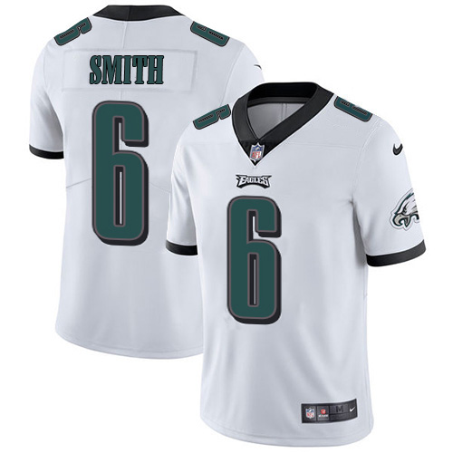 Eagles #6 DeVonta Smith White Youth Stitched Vapor Untouchable Limited Jersey