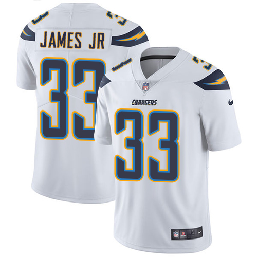Chargers #33 Derwin James Jr White Youth Stitched Vapor Untouchable Limited Jersey