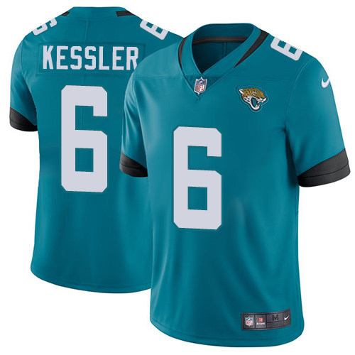 Jacksonville Jaguars #6 Cody Kessler Teal Green Alternate Youth Stitched Vapor Untouchable Limited Jersey Youth