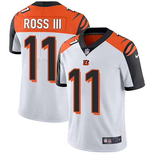 Cincinnati Bengals #11 John Ross III White Men's Stitched Vapor Untouchable Limited Jersey Men's
