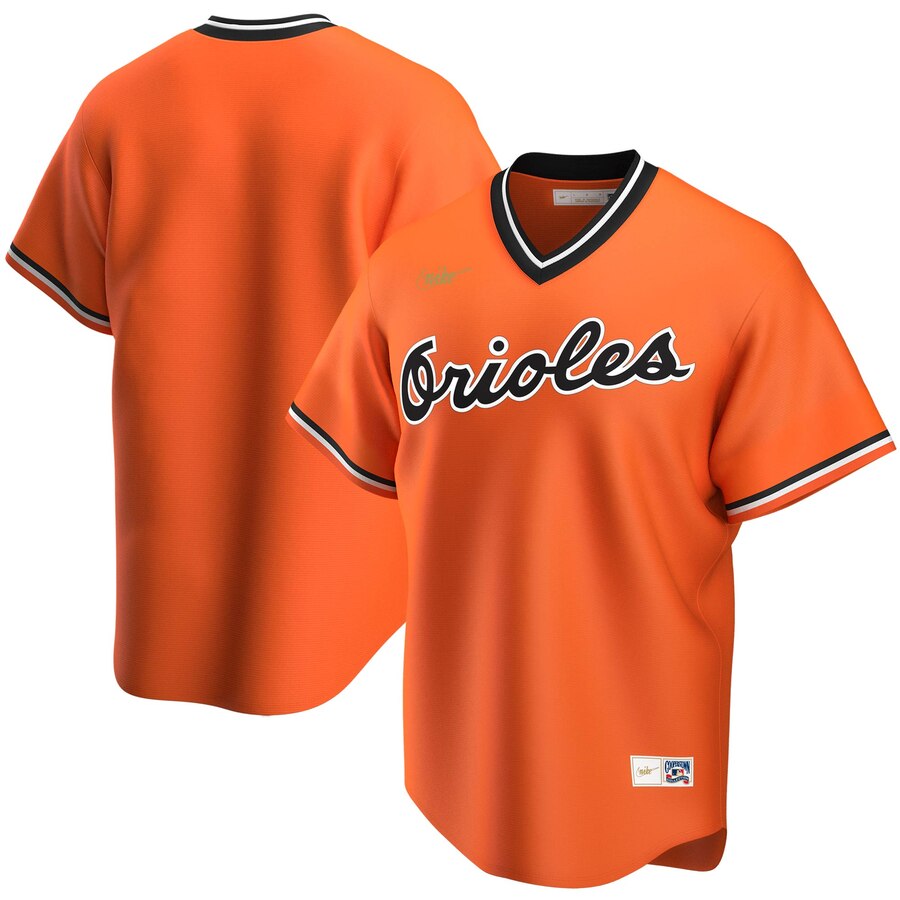 Baltimore Orioles Alternate Cooperstown Collection Team Jersey Orange