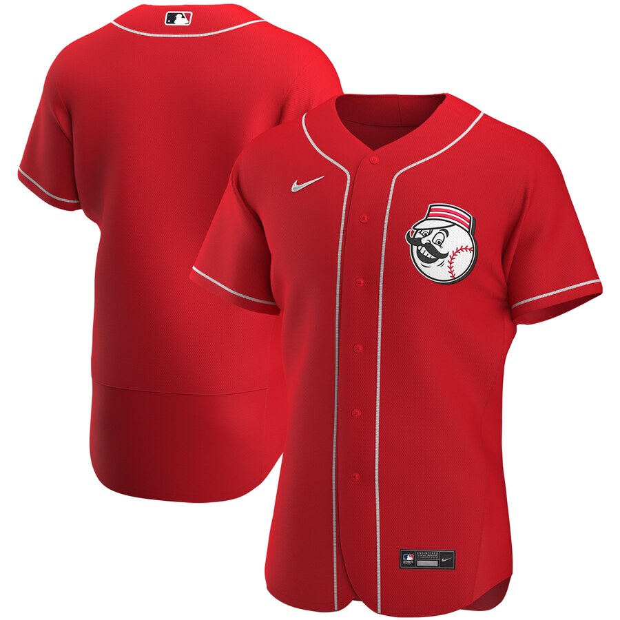 Cincinnati Reds Men's Red Alternate 2020 Authentic Team Jersey