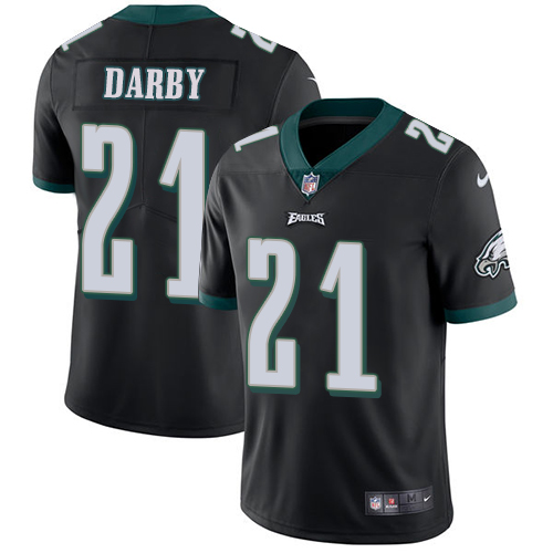 Philadelphia Eagles #21 Ronald Darby Black Alternate Men's Stitched Vapor Untouchable Limited Jersey Men's