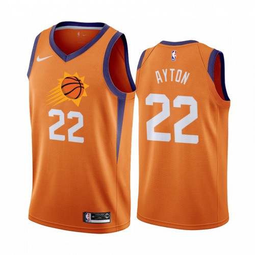 Phoenix Suns #22 Deandre Ayton Orange 2019-20 Statement Edition Jersey Mens