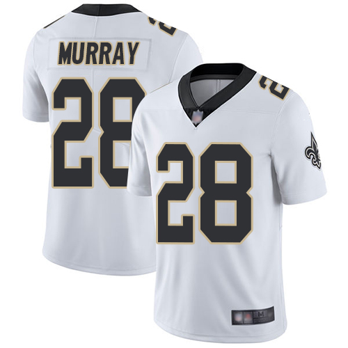 New Orleans Saints #28 Latavius Murray White Youth Stitched Vapor Untouchable Limited Jersey Youth