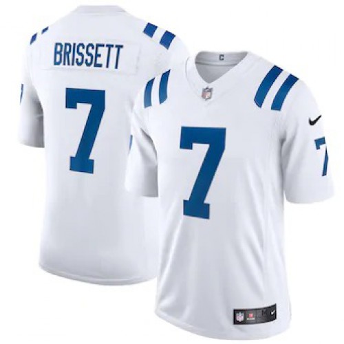 Indianapolis Indianapolis Colts #7 Jacoby Brissett Men's White 2020 Vapor Limited Jersey Men's