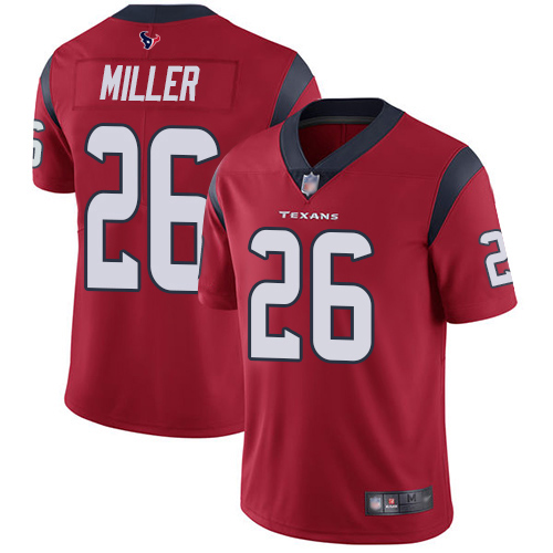 Houston Texans #26 Lamar Miller Red Alternate Men's Stitched Vapor Untouchable Limited Jersey Men's