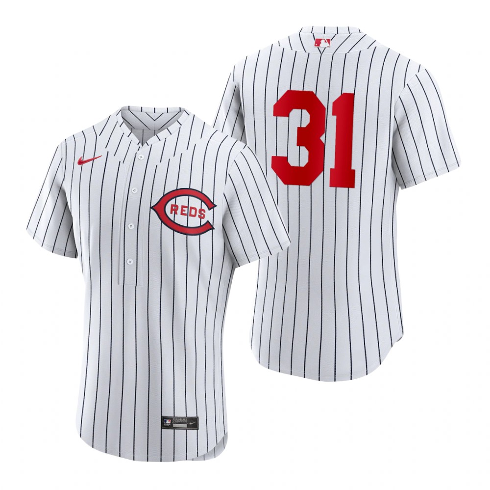 Cincinnati Reds #31 Mike Minor Men's 2022 Field Of Dreams Authentic Jersey - White