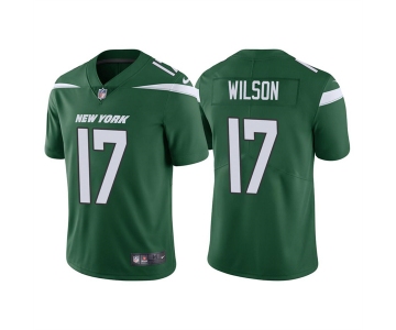 Men's Youth Women's New York Jets #17 Garrett Wilson 2022 Green Vapor Untouchable Limited Stitched Jersey