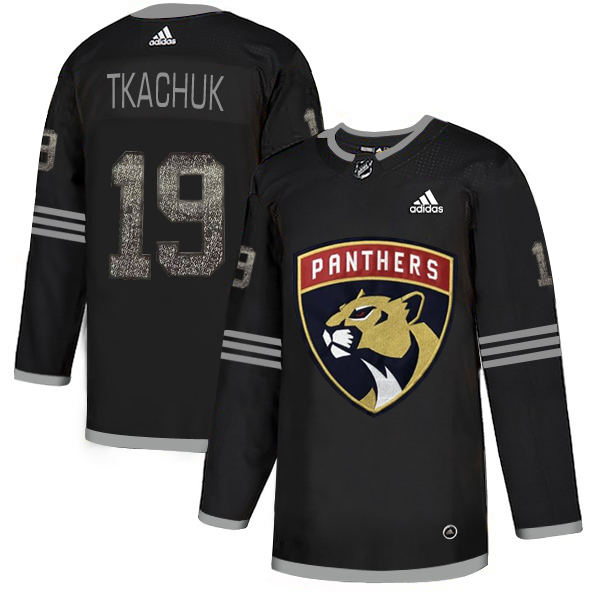 Adidas Panthers #19 Matthew Tkachuk Black Authentic Classic Stitched Jersey