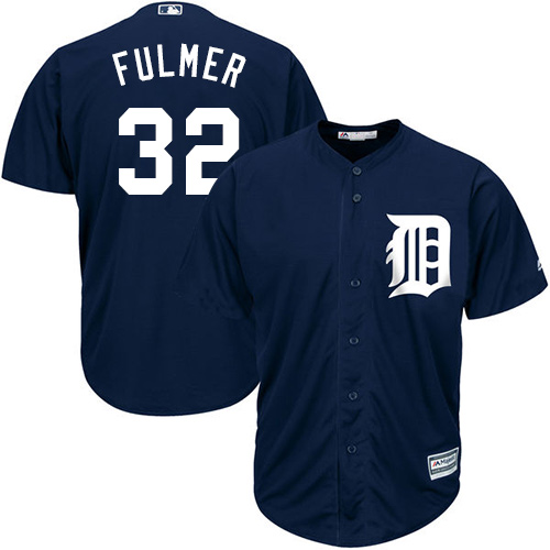 Detroit Tigers #32 Michael Fulmer Navy Blue Cool Base Stitched Youth Jersey Youth