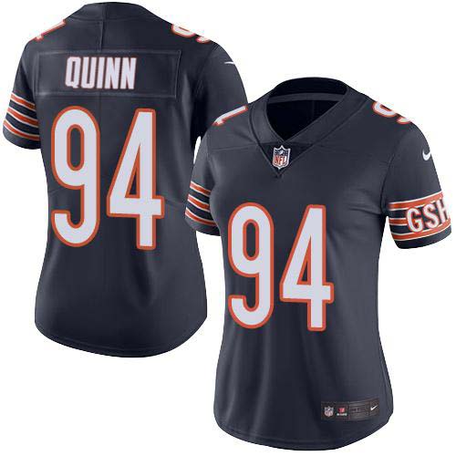Chicago Bears #94 Robert Quinn Navy Blue Team Color Women's Stitched Vapor Untouchable Limited Jersey Womens