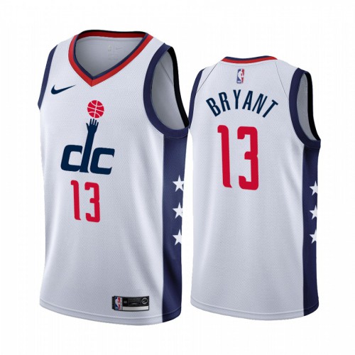 Washington Wizards #13 Thomas Bryant Mens Unveil 2019-20 City Edition Swingman Jersey White Mens