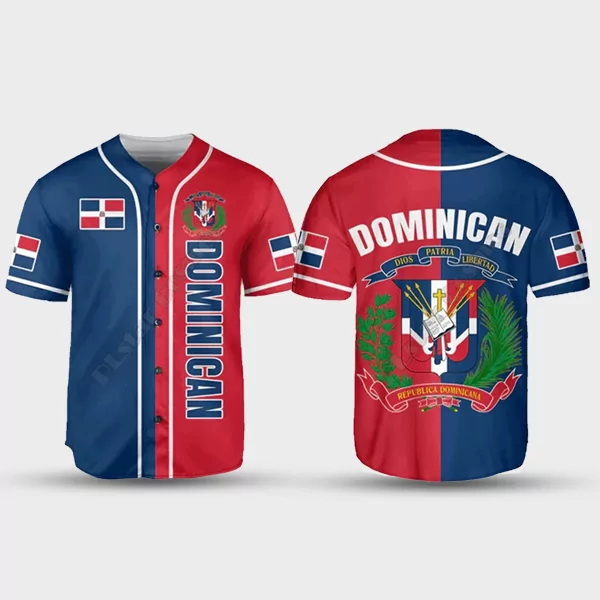 Dominican Republic World Baseball Classic Baseball Men Jersey