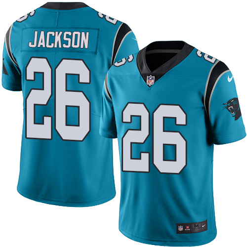 Carolina Panthers #26 Donte Jackson Blue Alternate Men's Stitched Vapor Untouchable Limited Jersey Men's