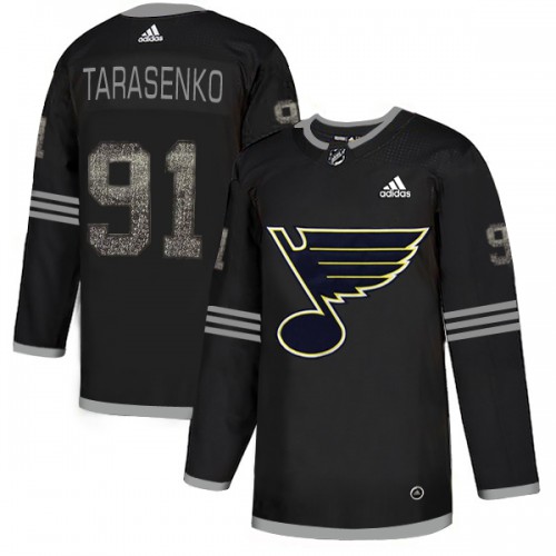Adidas St. Louis Blues #91 Vladimir Tarasenko Black Authentic Classic Stitched Jersey Men's