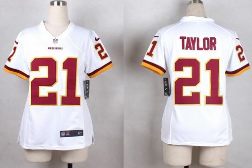 Commanders #21 Sean Taylor White Youth Stitched Elite Jersey