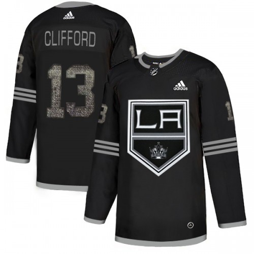 Adidas Los Angeles Kings #13 Kyle Clifford Black Authentic Classic Stitched Jersey Men's
