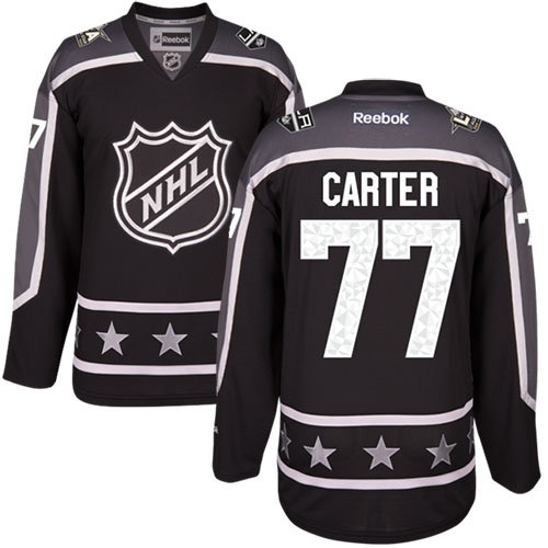 Los Angeles Kings #77 Jeff Carter Black 2017 All-Star Pacific Division Stitched Jersey Men's