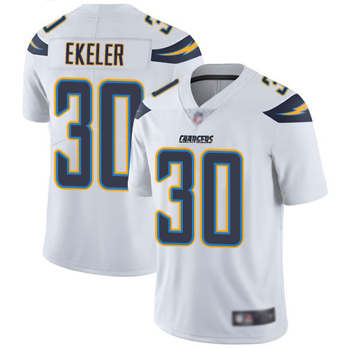 Chargers #30 Austin Ekeler White Men's Stitched Vapor Untouchable Limited Jersey