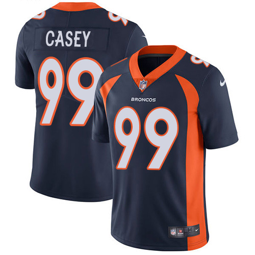 Denver Broncos #99 Jurrell Casey Navy Blue Alternate Men's Stitched Vapor Untouchable Limited Jersey Men's