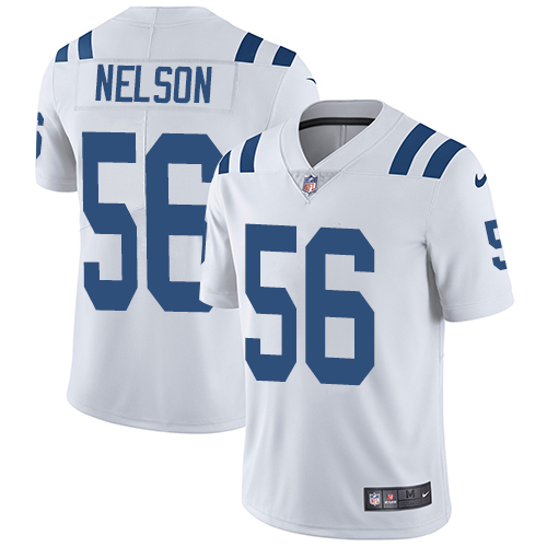 Colts #56 Quenton Nelson White Youth Stitched Vapor Untouchable Limited Jersey