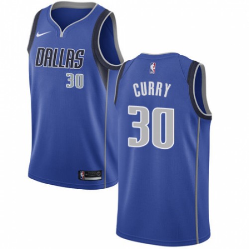 Dallas Mavericks #30 Seth Curry Royal Swingman Icon Edition Jersey Mens