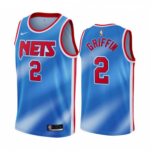 Brooklyn Nets #2 Blake Griffin Blue Youth Swingman Classic Edition Jersey Youth