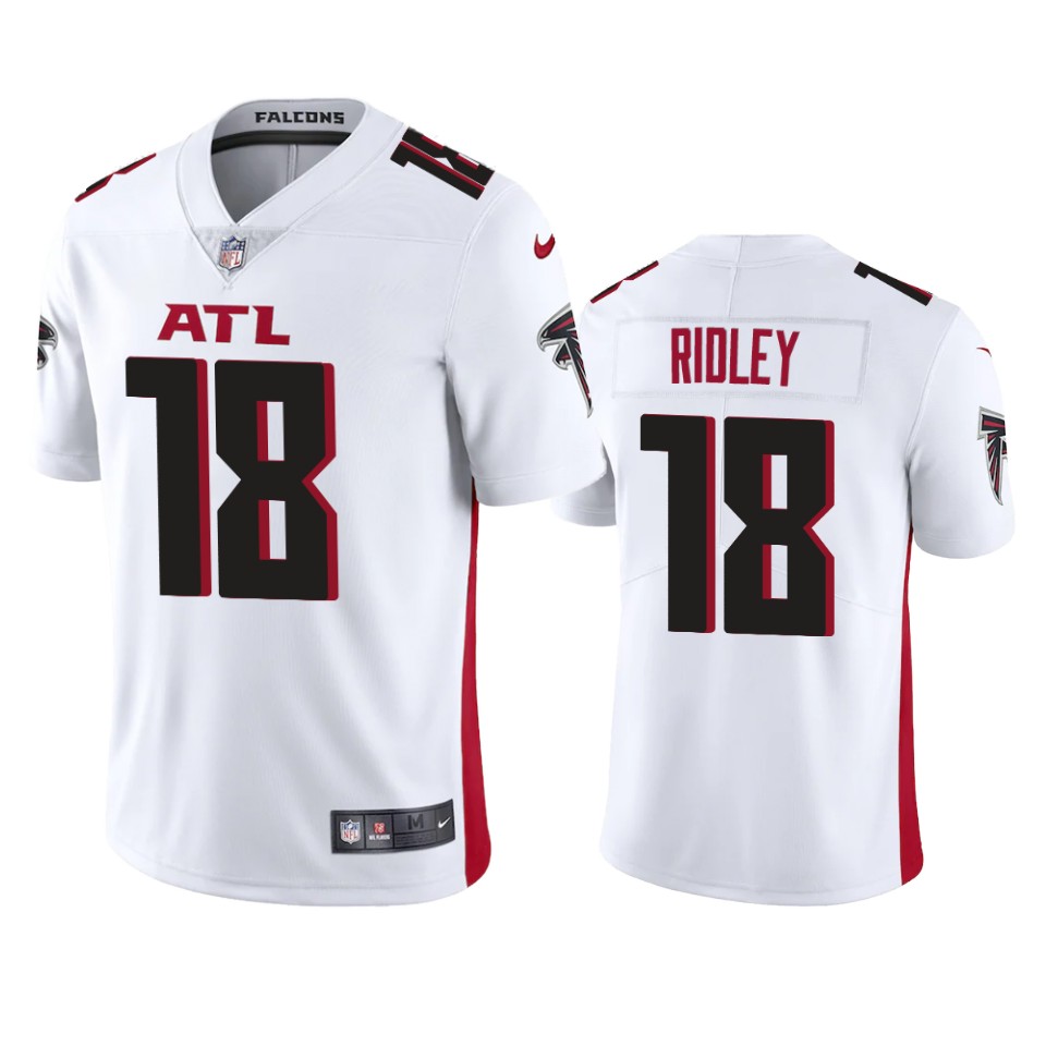 Youth Atlanta Falcons #18 Calvin Ridley White 2020 Vapor Untouchable Limited Jersey