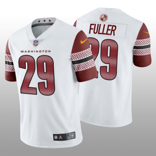 Washington Washington Commanders #29 Kendall Fuller Men's Vapor Limited Jersey - White Men's