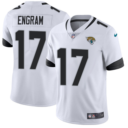 Jaguars #17 Evan Engram White Youth Stitched Vapor Untouchable Limited Jersey
