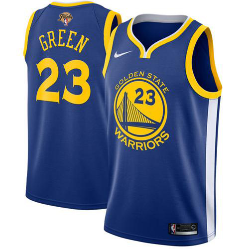 Golden State Warriors #23 Draymond Green 2022 Finals Swingman Icon Edition Jersey Mens