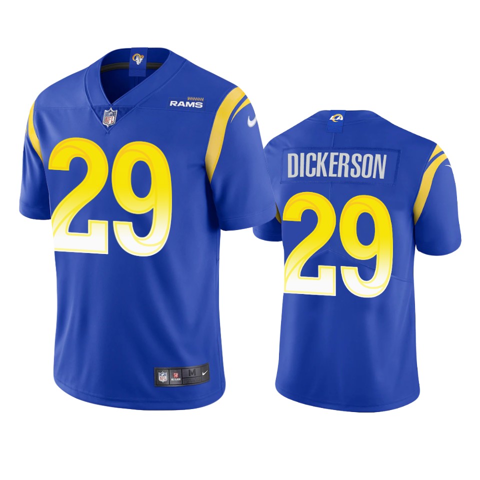 Los Angeles Rams #29 Eric Dickerson Men's Vapor Limited Jersey - Royal