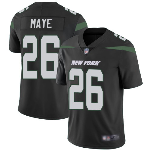 New York Jets #26 Marcus Maye Black Alternate Youth Stitched Vapor Untouchable Limited Jersey Youth