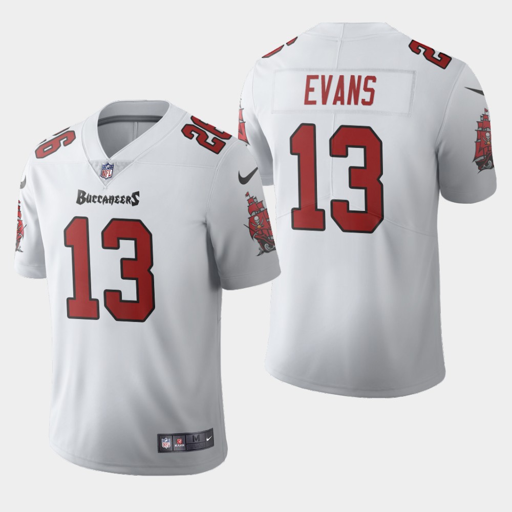Tampa Bay Buccaneers #13 Mike Evans White Men's 2020 Vapor Limited Jersey