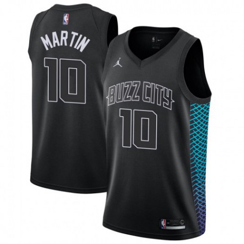 Charlotte Hornets #10 Caleb Martin Black Youth Jordan Swingman City Edition Jersey Youth