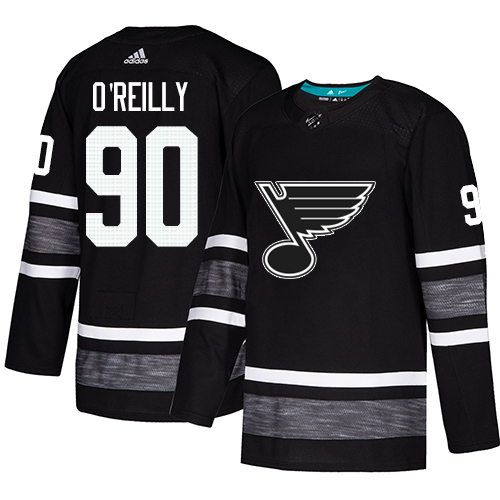 Adidas St. Louis Blues #90 Ryan O'Reilly Black Authentic 2019 All-Star Stitched Jersey Men's