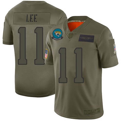 Jacksonville Jaguars #11 Marqise Lee Camo Youth Stitched Limited 2019 Salute to Service Jersey Youth