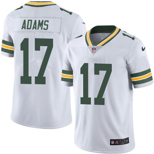 Packers #17 Davante Adams White Youth Stitched Vapor Untouchable Limited Jersey