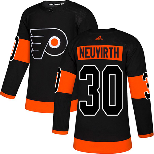 Adidas Philadelphia Flyers #30 Michal Neuvirth Black Alternate Authentic Stitched Jersey Men's