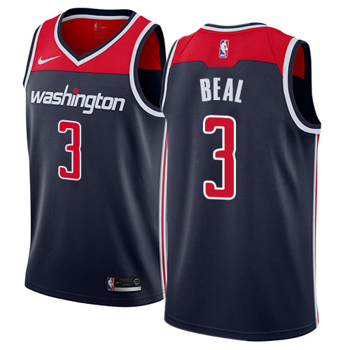 Washington Wizards #3 Bradley Beal Navy Blue Youth Swingman Statement Edition Jersey Youth