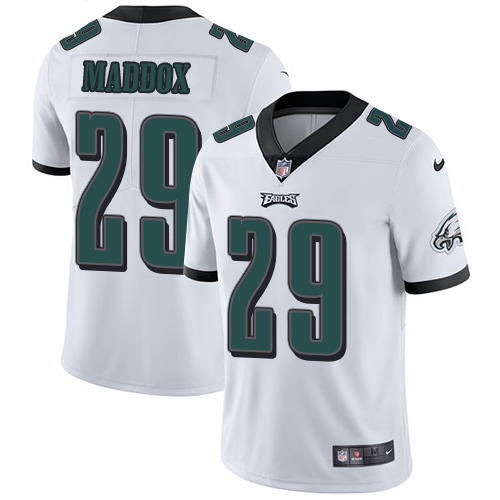Philadelphia Eagles #29 Avonte Maddox White Men's Stitched Vapor Untouchable Limited Jersey Men's