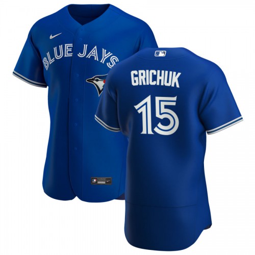 Toronto Toronto Blue Jays #15 Randal Grichuk Men's Royal Alternate 2020 Authentic Player Jersey Men's