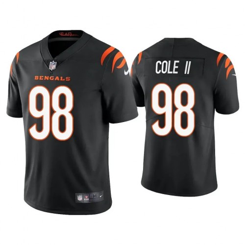 Cincinnati Bengals #98 D.J. Reader Black Vapor Limited Jersey Men's