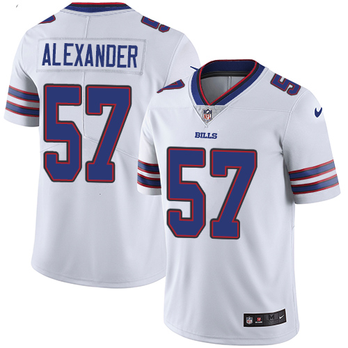 Buffalo Bills #57 Lorenzo Alexander White Youth Stitched Vapor Untouchable Limited Jersey Youth