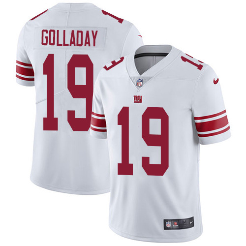 New York Giants #19 Kenny Golladay White Youth Stitched Vapor Untouchable Limited Jersey Youth