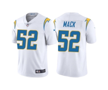 Men's Youth Women's Los Angeles Chargers #52 Khalil Mack White Vapor Untouchable Limited Stitched Jersey