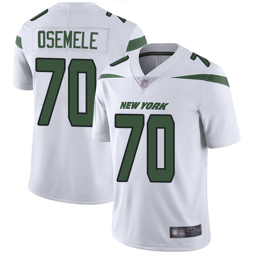 New York Jets #70 Kelechi Osemele White Men's Stitched Vapor Untouchable Limited Jersey Men's